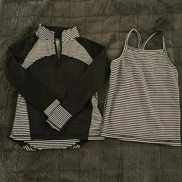 Pull over sports jacket with matching tank top - Picture 1 of 5